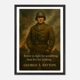 Goerge S. Patton - Born to Lead – Canvas Art Print | Canvas of America