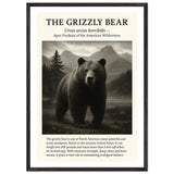 The Grizzly Bear – Canvas Art Print | Canvas of America