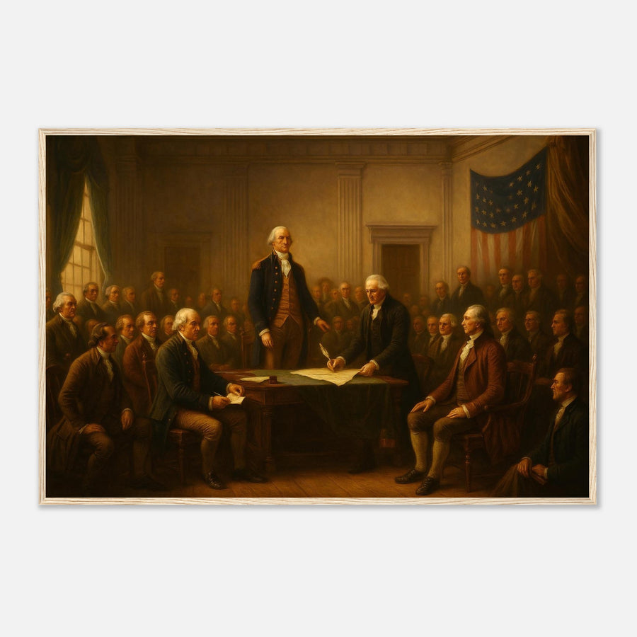 Signing of the Constitution – Canvas Art Print | Canvas of America