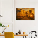 Mount Rushmore at Sunset – Canvas Art Print | Canvas of America