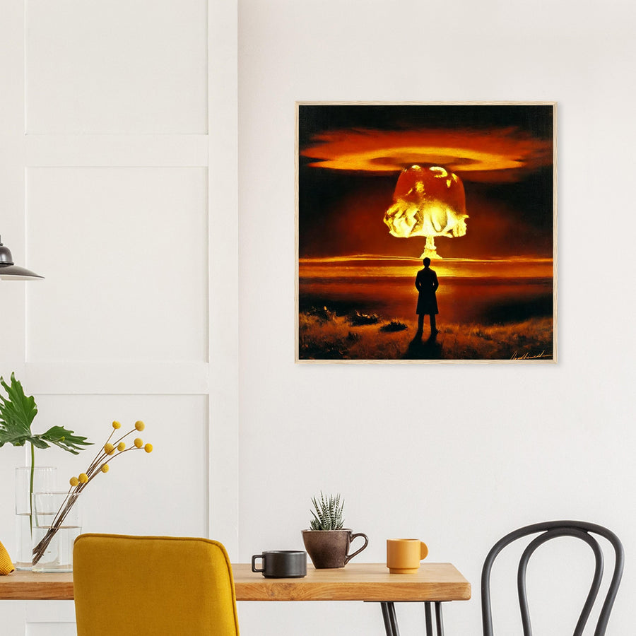 Now I am become Death, the Destroyer of Worlds – Canvas Art Print | Canvas of America