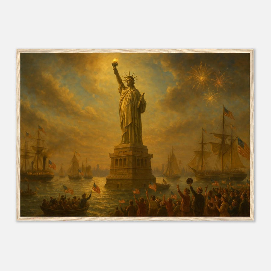 Unveiling of Liberty – Canvas Art Print | Canvas of America