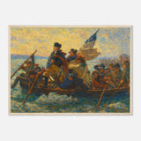 Delaware Crossing - Impressionism – Canvas Art Print | Canvas of America