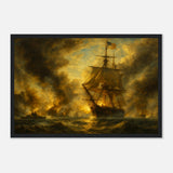 Battle of Mobile Bay – Canvas Art Print | Canvas of America