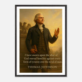 Thomas Jefferson: Freedom's Philosopher – Canvas Art Print | Canvas of America