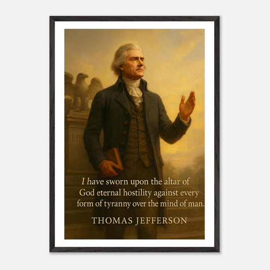 Thomas Jefferson: Freedom's Philosopher – Canvas Art Print | Canvas of America