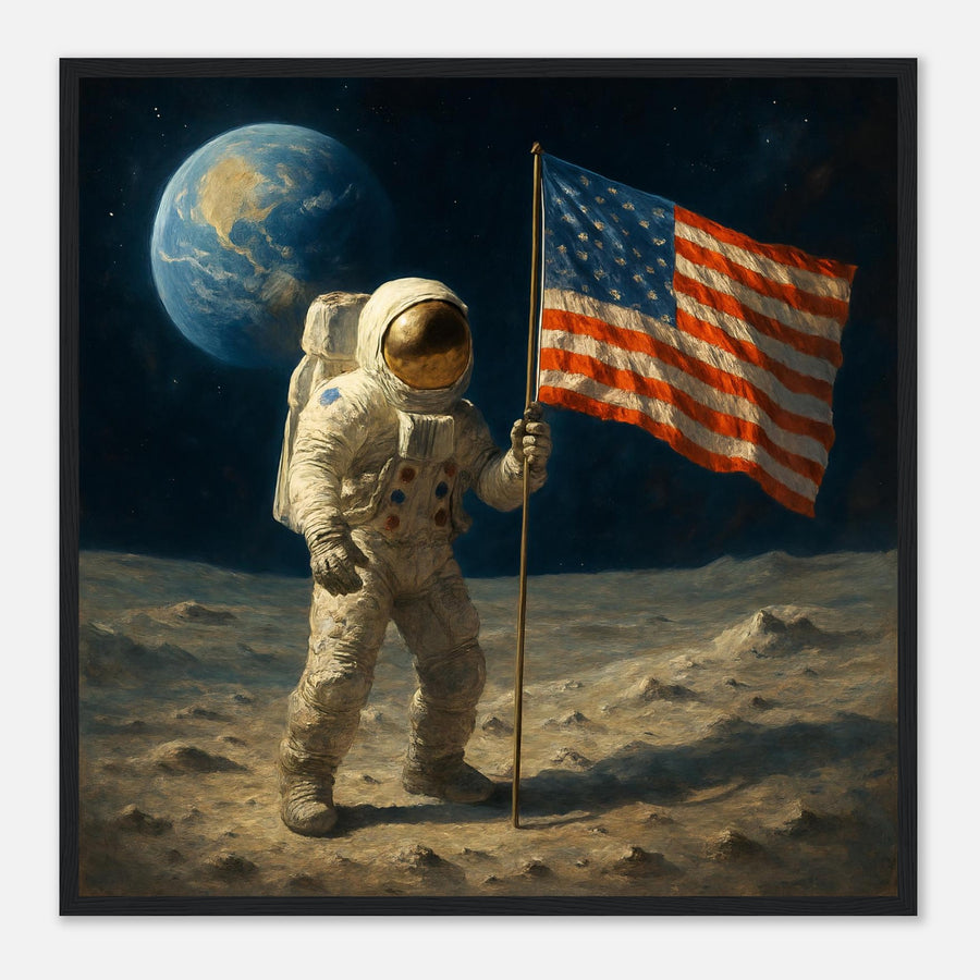 Moon Landing – Canvas Art Print | Canvas of America