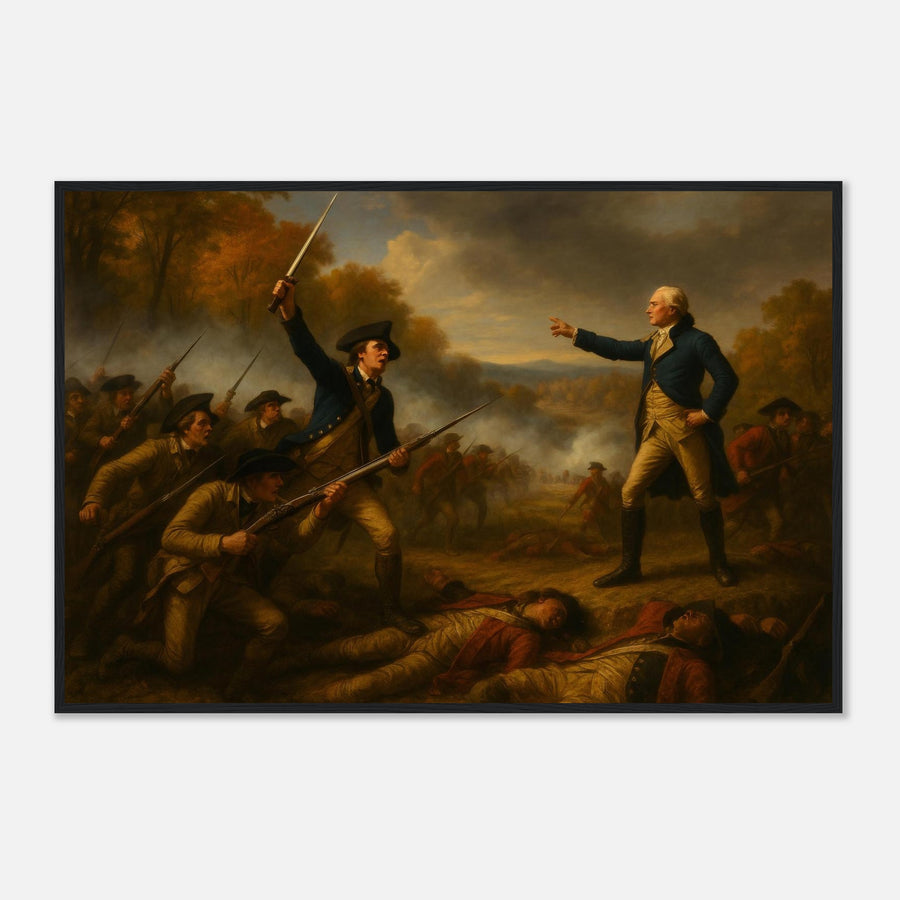 Turning Point - Battle of Saratoga – Canvas Art Print | Canvas of America