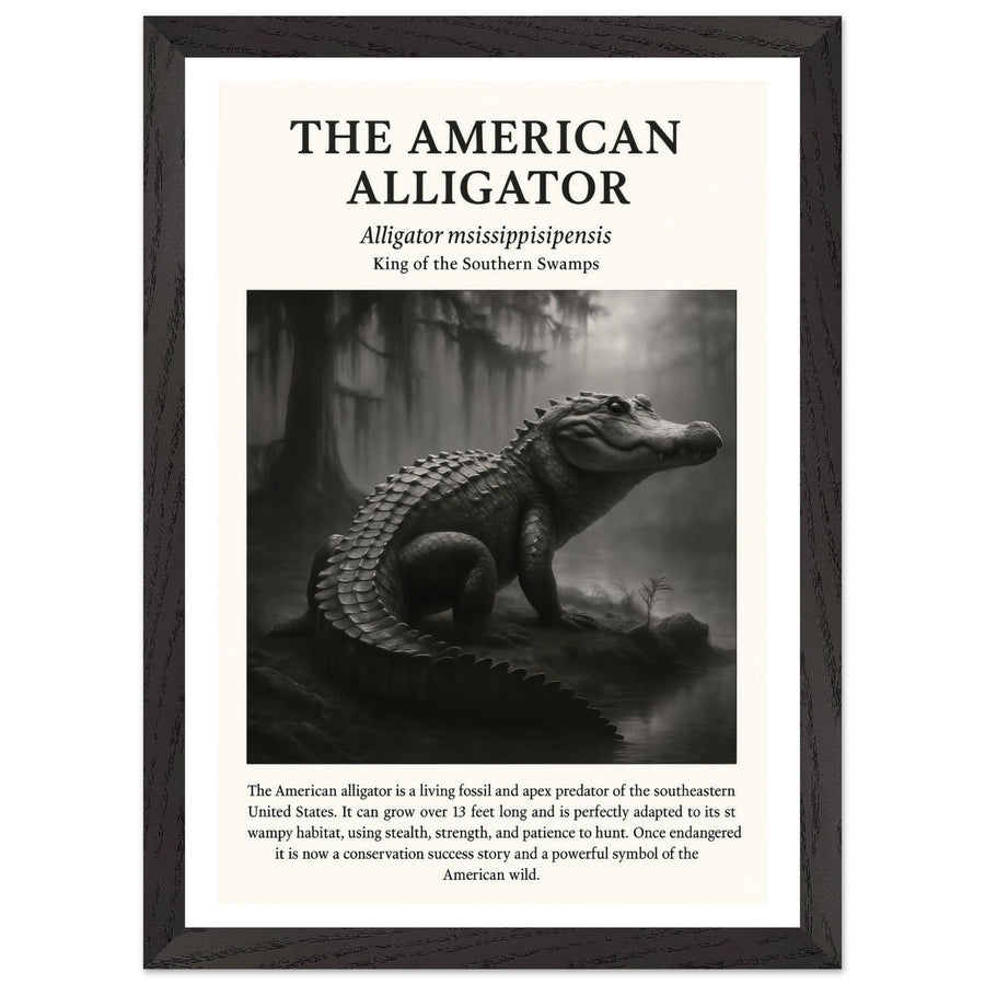 The American Alligator – Canvas Art Print | Canvas of America