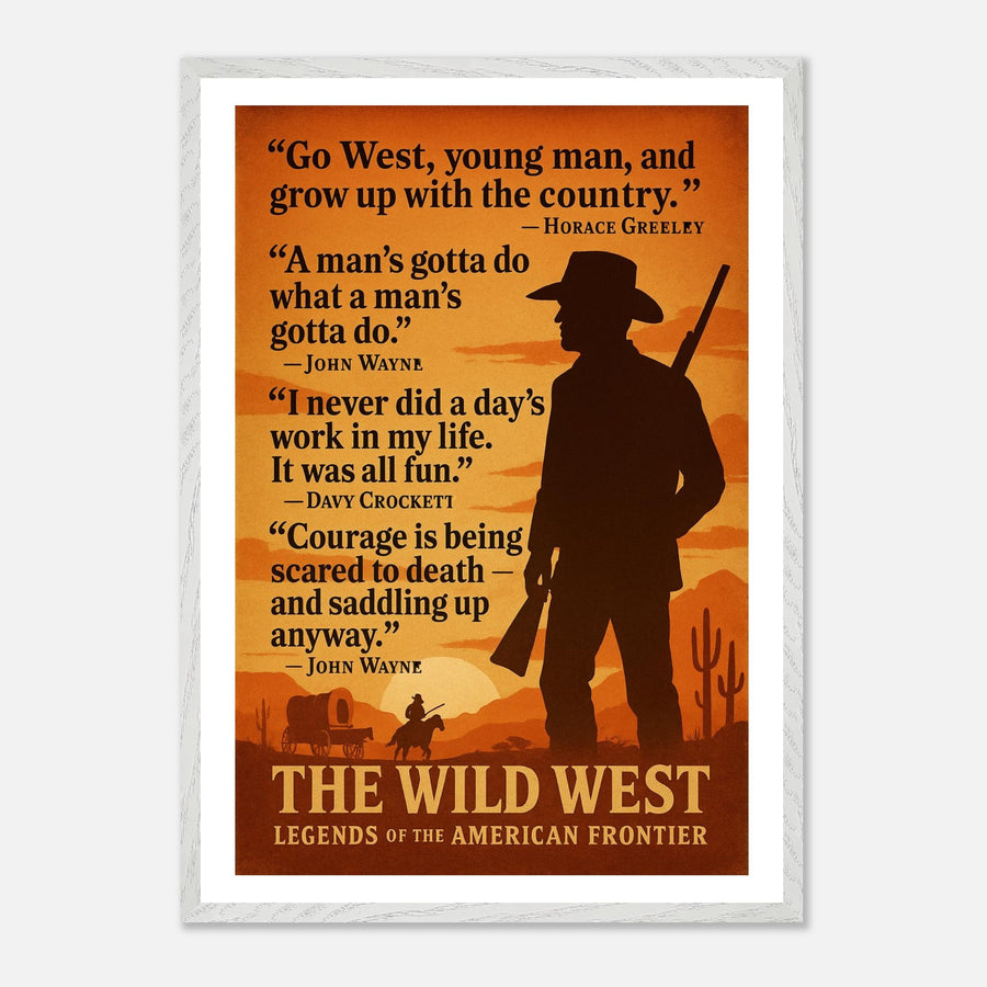 The Wild West - Highwaymen – Canvas Art Print | Canvas of America