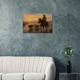 Early Rancher – Canvas Art Print | Canvas of America