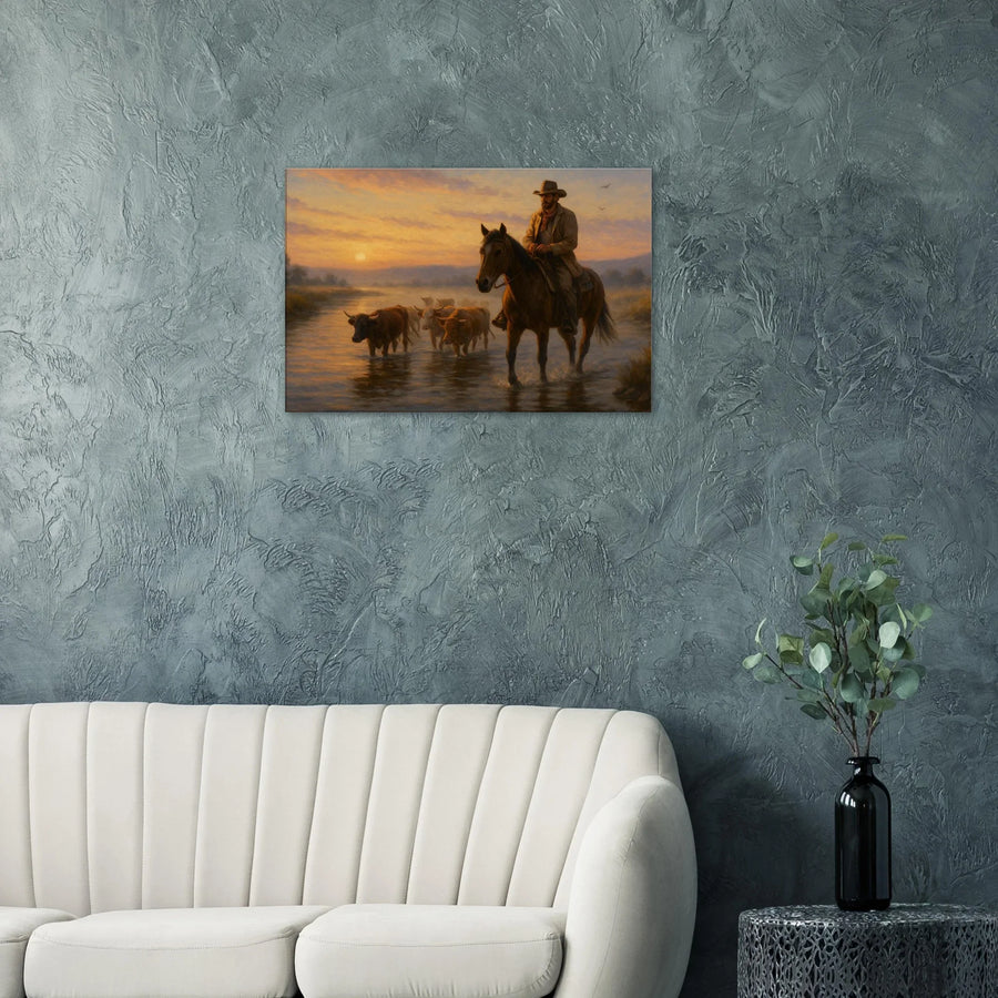 Early Rancher – Canvas Art Print | Canvas of America