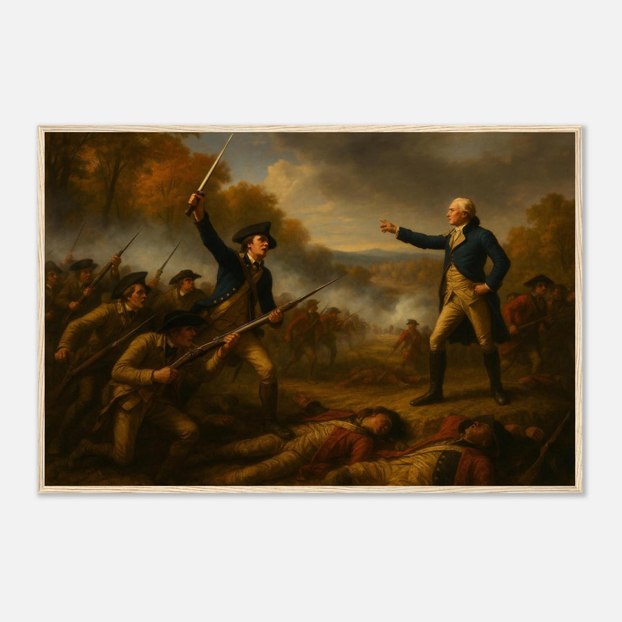 Turning Point - Battle of Saratoga – Canvas Art Print | Canvas of America