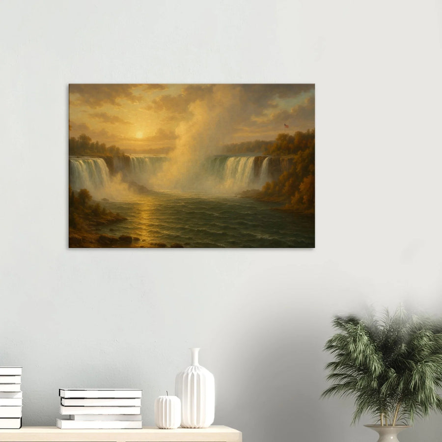 Niagara Falls at Sunset – Canvas Art Print | Canvas of America