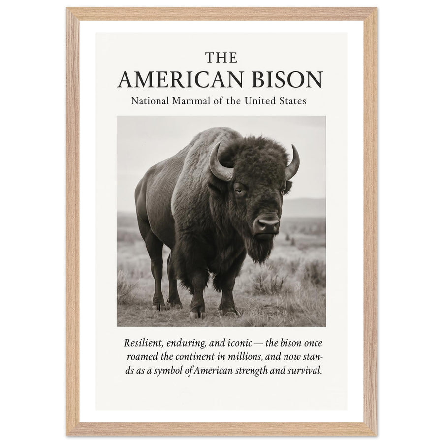 The American Bison – Canvas Art Print | Canvas of America