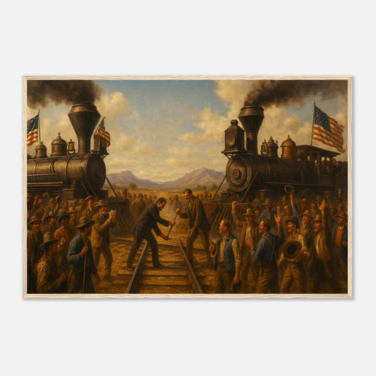 Golden Spike – Canvas Art Print | Canvas of America