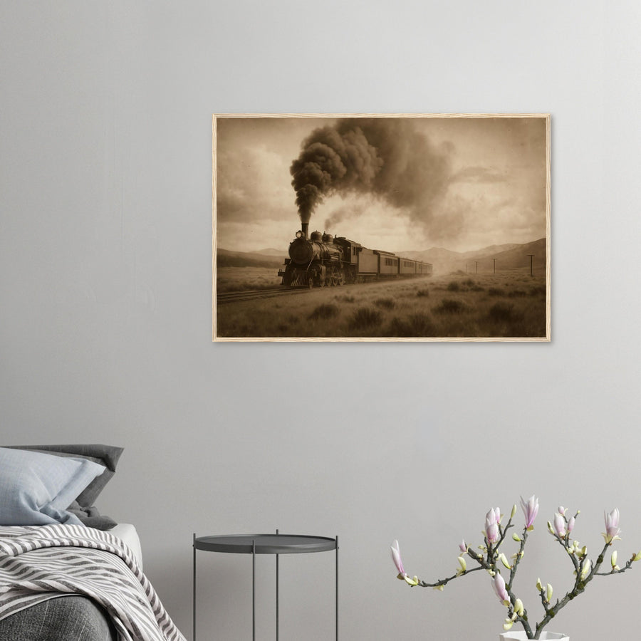 Civilization Arrives – Canvas Art Print | Canvas of America