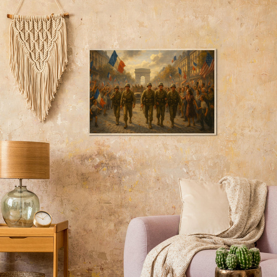 Liberation of Paris – Canvas Art Print | Canvas of America