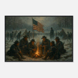 Union Campfire – Canvas Art Print | Canvas of America