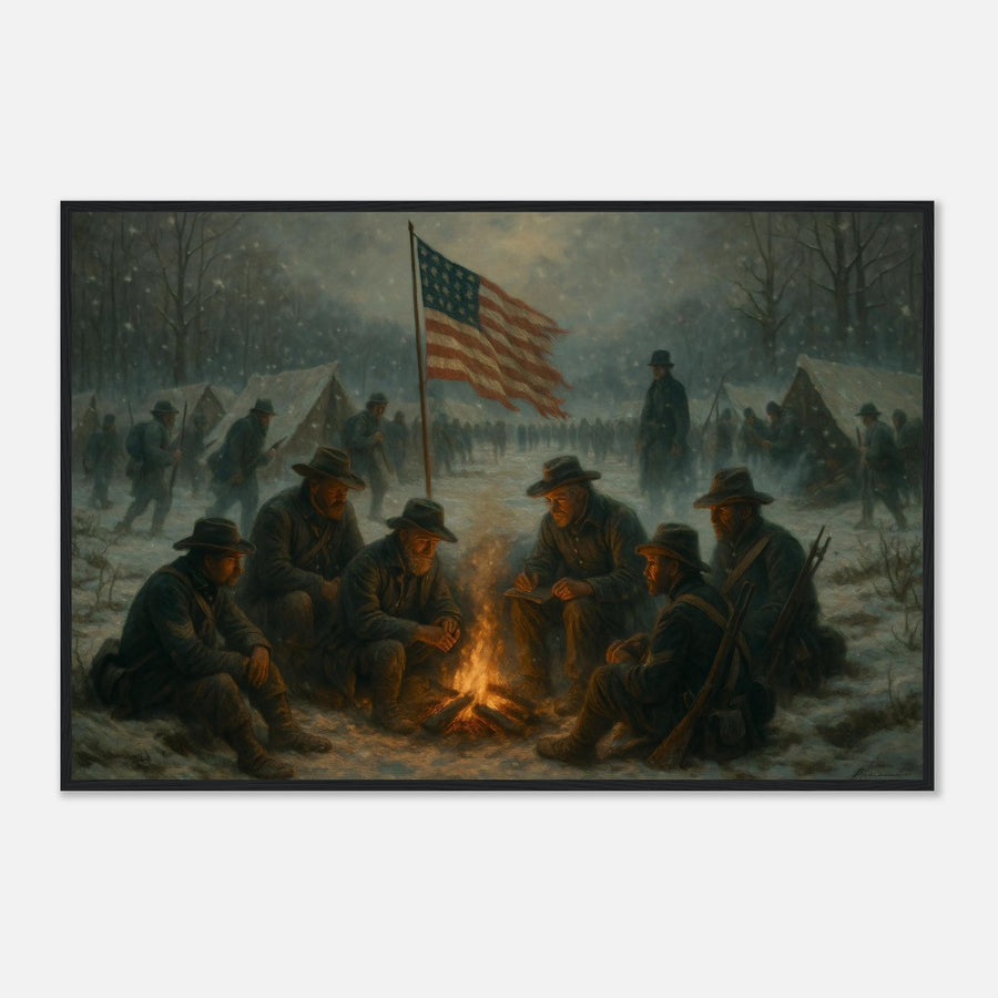 Union Campfire – Canvas Art Print | Canvas of America