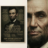 Abraham Lincoln – Canvas Art Print | Canvas of America