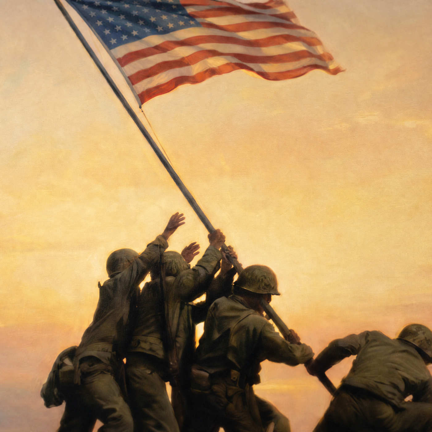 Dawn Over Mount Suribachi