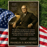 Franklin D. Roosevelt – Canvas Art Print | Canvas of America