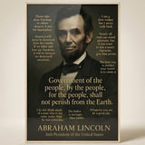 Abraham Lincoln – Canvas Art Print | Canvas of America