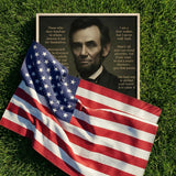 Abraham Lincoln – Canvas Art Print | Canvas of America