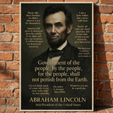 Abraham Lincoln – Canvas Art Print | Canvas of America