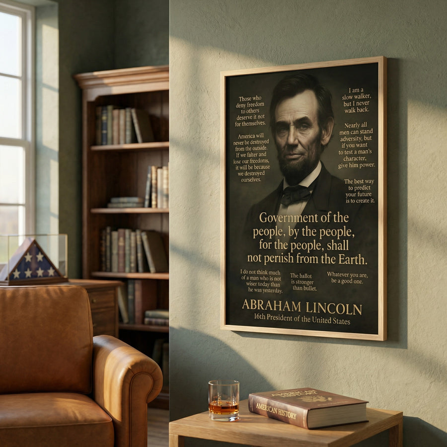 Abraham Lincoln – Canvas Art Print | Canvas of America
