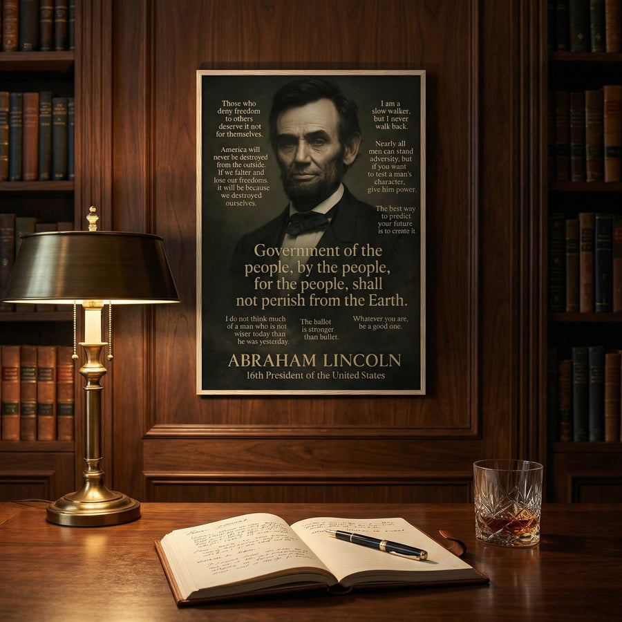 Abraham Lincoln – Canvas Art Print | Canvas of America