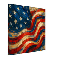 Waving Banner – Canvas Art Print | Canvas of America