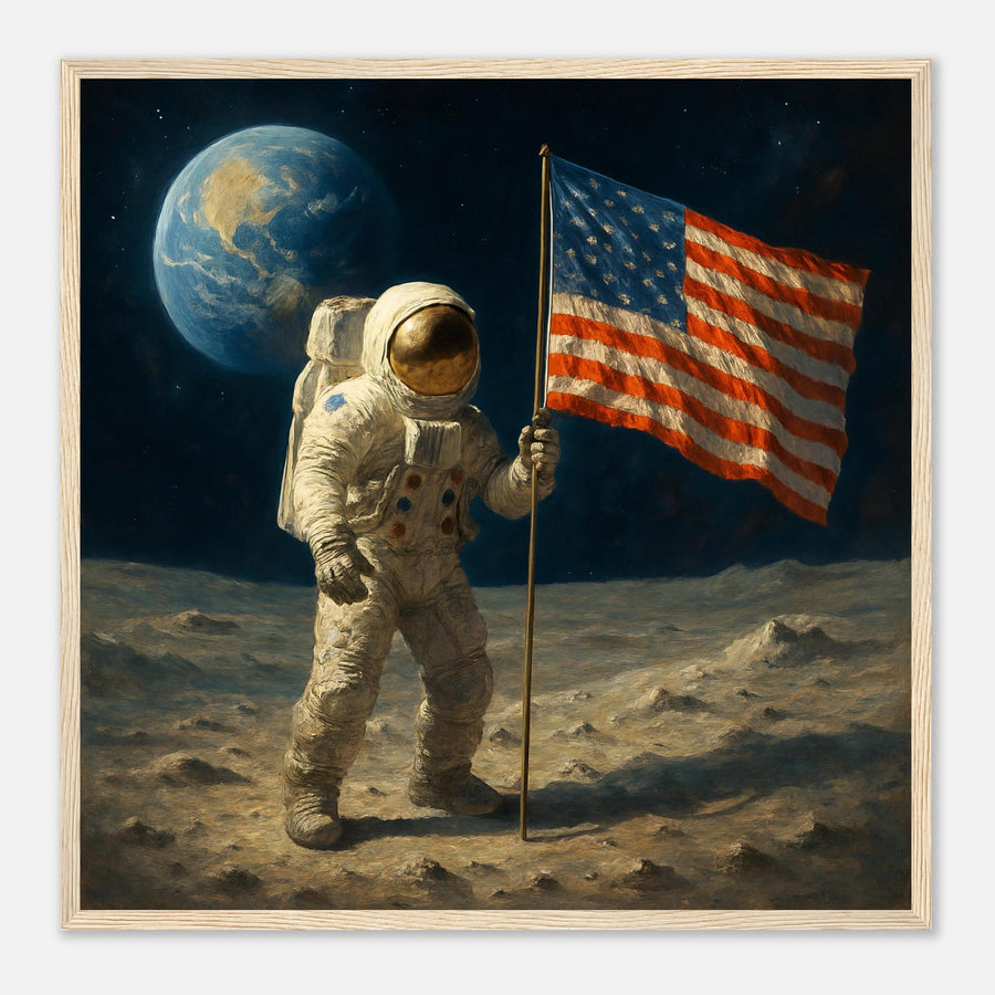 Moon Landing – Canvas Art Print | Canvas of America