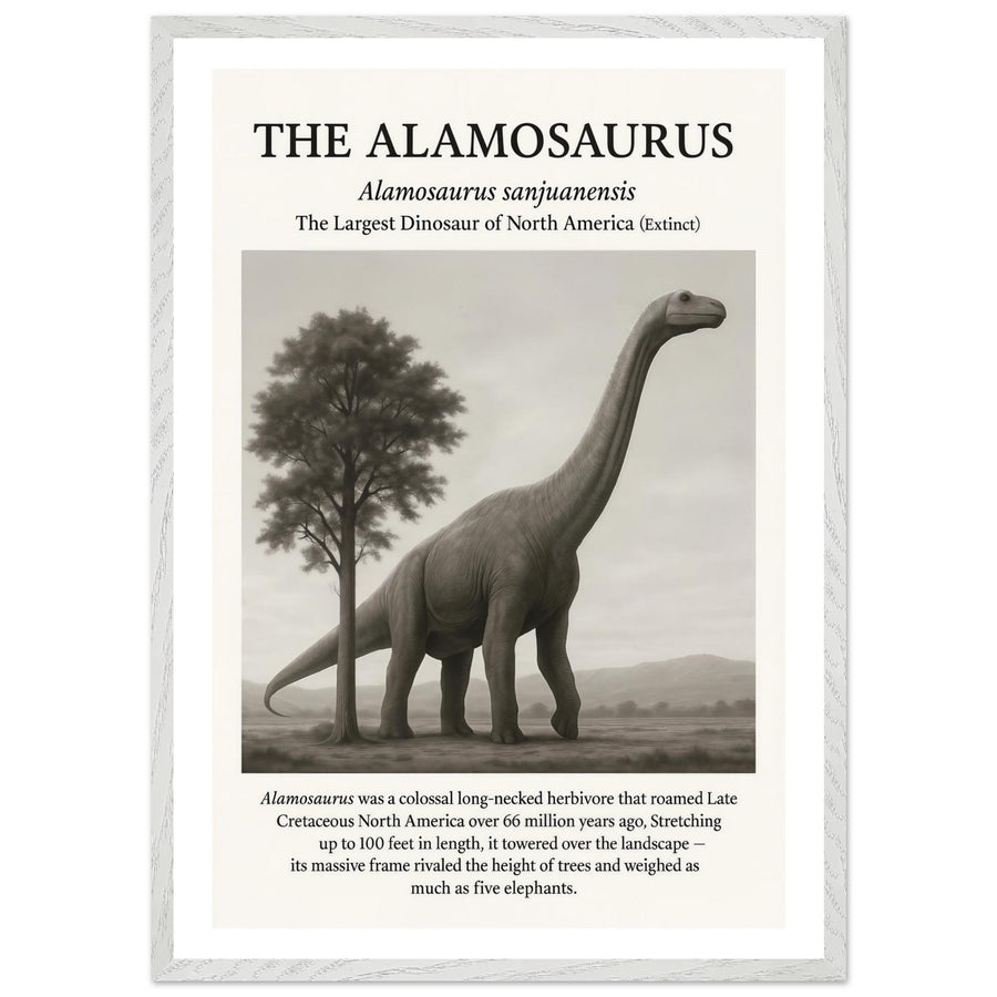The Alamosaurus – Canvas Art Print | Canvas of America
