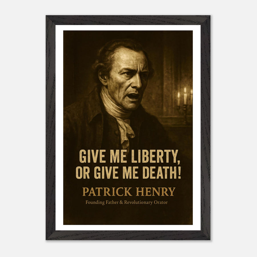 Patrick Henry - Liberty or Death – Canvas Art Print | Canvas of America
