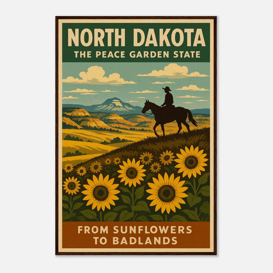North Dakota – Canvas Art Print | Canvas of America