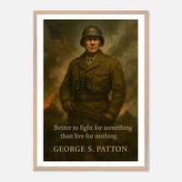 Goerge S. Patton - Born to Lead – Canvas Art Print | Canvas of America