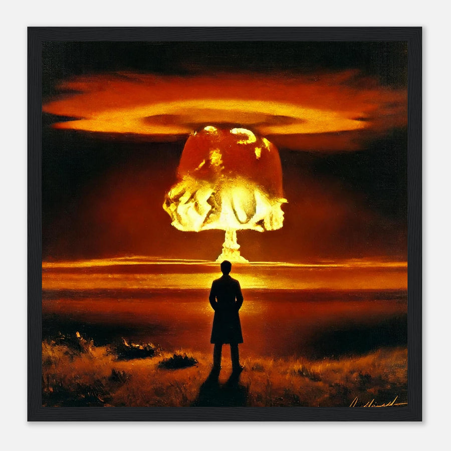 Now I am become Death, the Destroyer of Worlds – Canvas Art Print | Canvas of America