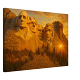 Mount Rushmore at Sunset – Canvas Art Print | Canvas of America