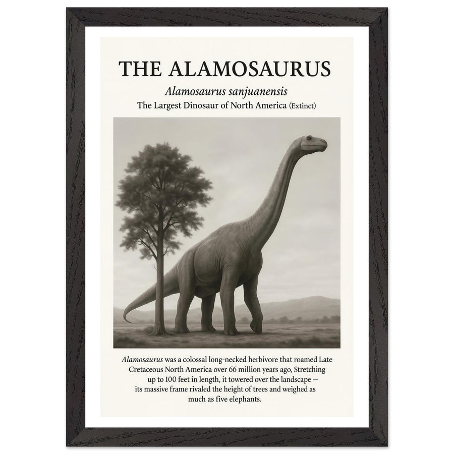 The Alamosaurus – Canvas Art Print | Canvas of America