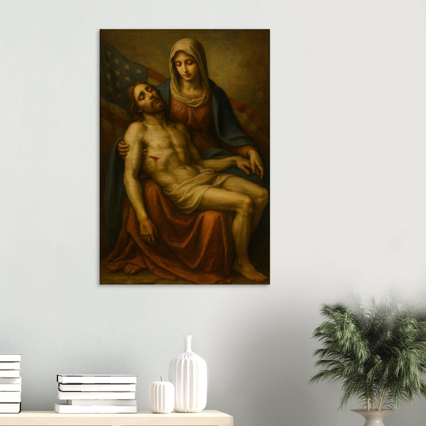 The American Pietà – Canvas Art Print | Canvas of America