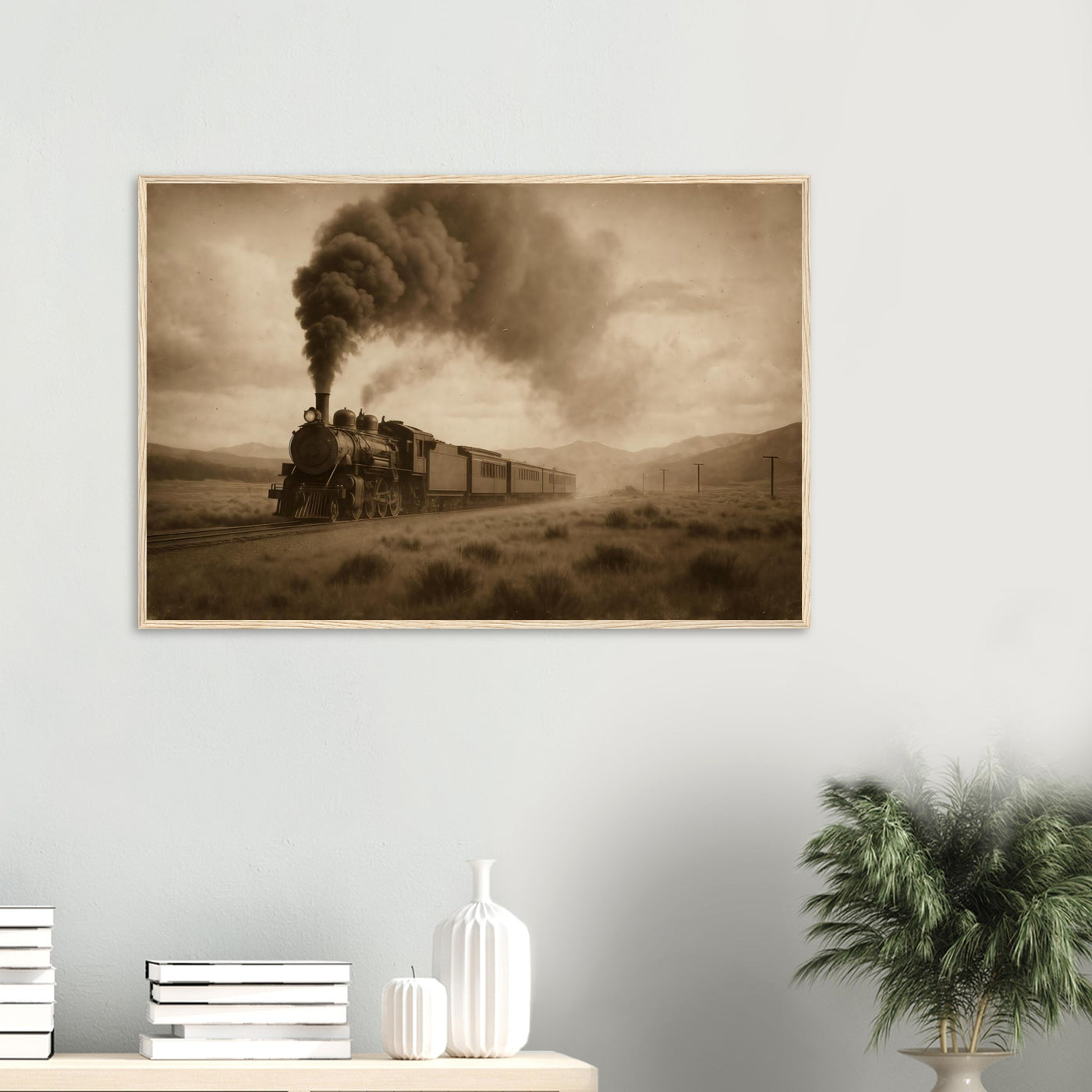 Civilization Arrives – Canvas Art Print | Canvas of America