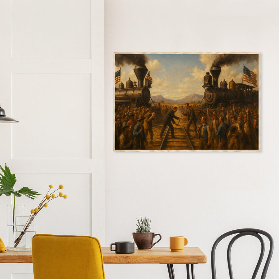 Golden Spike – Canvas Art Print | Canvas of America