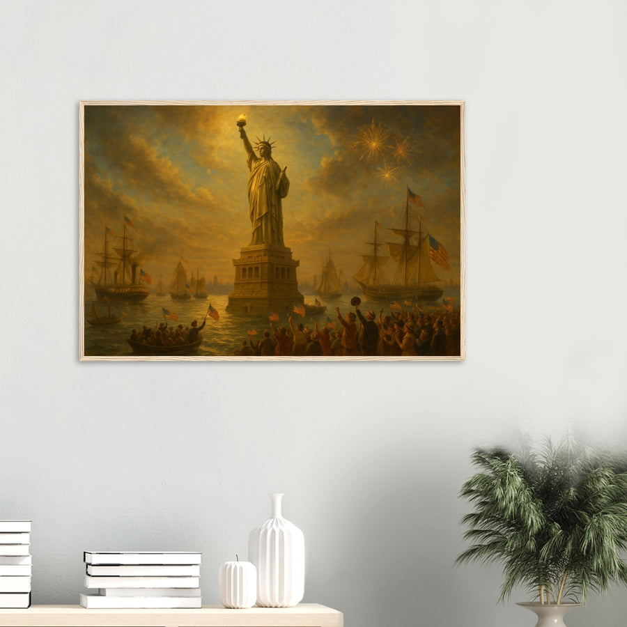 Unveiling of Liberty – Canvas Art Print | Canvas of America