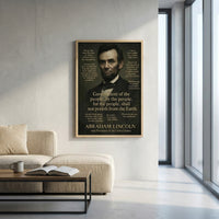 Abraham Lincoln — premium American wall art 8 | Canvas of America