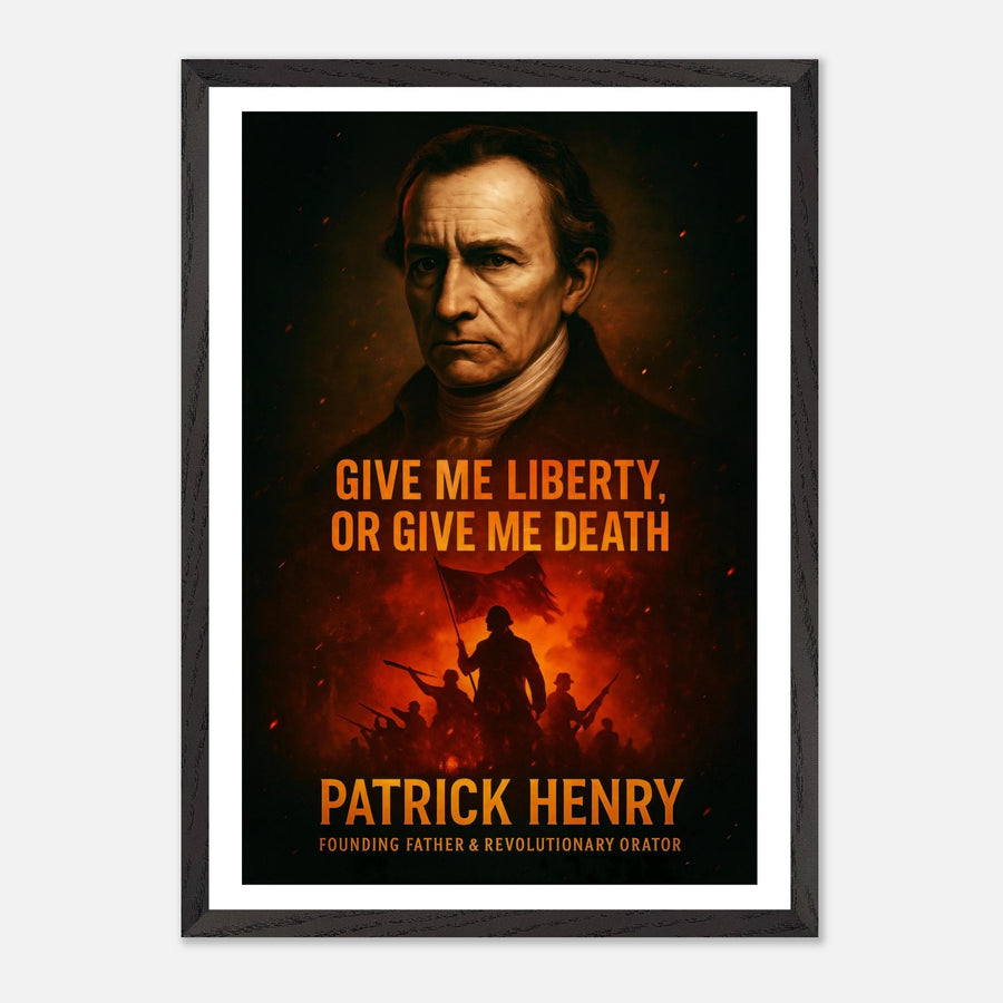 Patrick Henry - Give me Liberty – Canvas Art Print | Canvas of America
