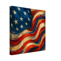 Waving Banner – Canvas Art Print | Canvas of America