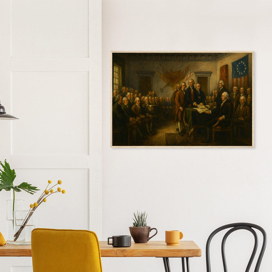 Signing of the Declaration – Canvas Art Print | Canvas of America