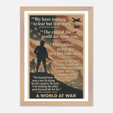 A World at War – Canvas Art Print | Canvas of America